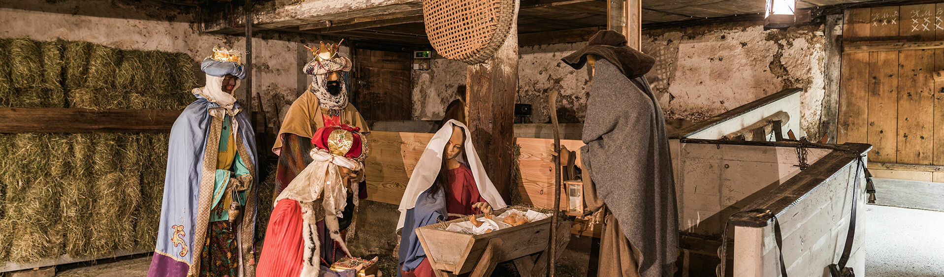 Bekannt ist das Heimatmuseum Achental - Sixenhof auch für seine Tiroler Bergweihnacht mit seiner Krippe.