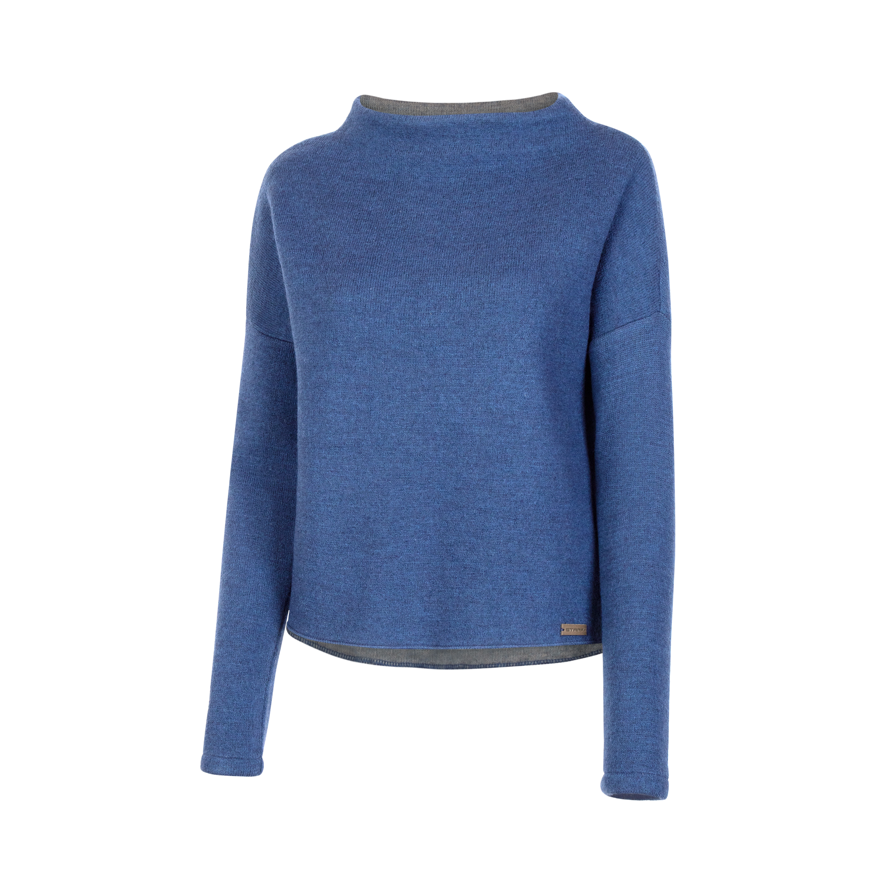 Damen Pullover Karrösten blau