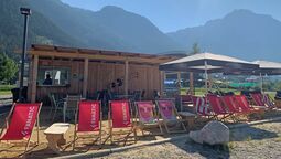 BEACH-Bar im SEE-Bad des Atoll Achensee